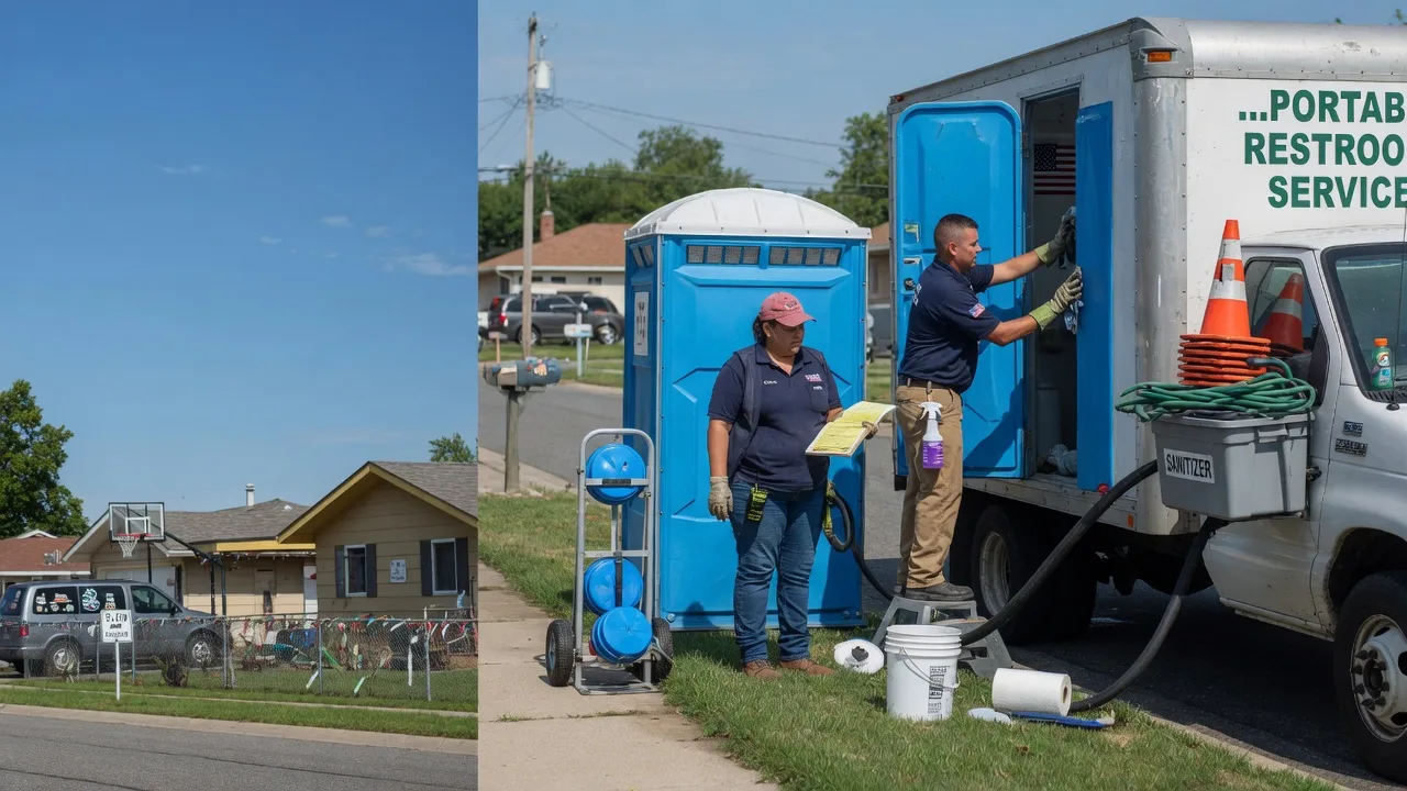 Portable Toilet Rental in Rock Falls, IA near me
